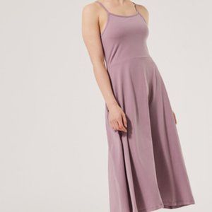 Pact Organic Fit and Flare Midi Dress Size XS